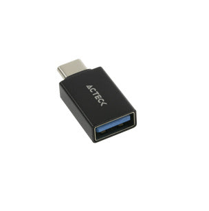 Adaptador Acteck (Ac-934817) Usb-C Macho A Usb-A Hembra, Shift Plus Au210, Negro