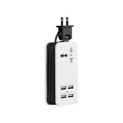 Adaptador Contacto Naceb (Na-0705) Multipuertosusb*4Socket1500 W