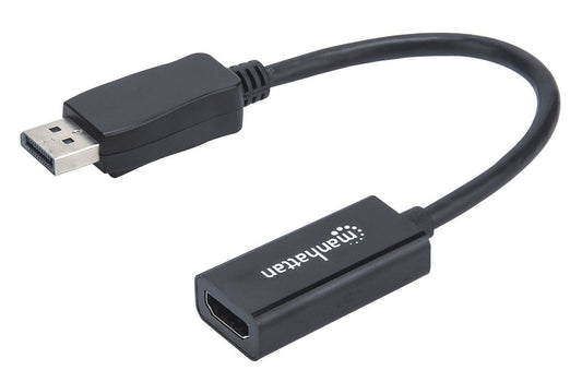 Adaptador Displayport A Hdmi M-H 15Cm 1080P Manhattan 151634