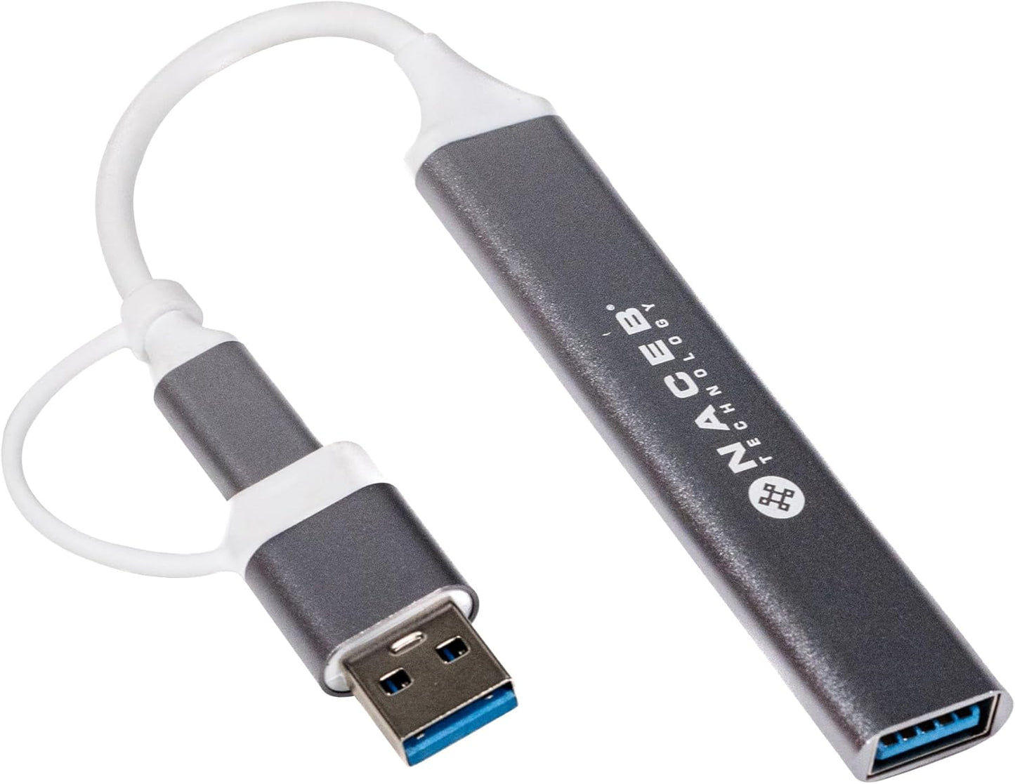 Adaptador Naceb (Na-0124) Hubconvertidor Tipo C4*Usb1*Usb A
