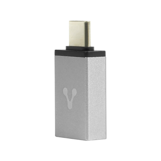 Vorago Adaptador Usb-C Macho - Usb 3.0 Hembra, Gris