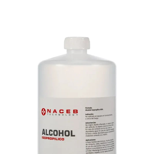 Alcohol Isopropilico Naceb (Na-0814) Limpiezacompputadoraselectronicos1 Litro