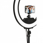 Aro De Iluminacion Elgato (10Lac9901) Ring Light,2500 Lumens,Led Osram,Tono Ajustable,Negro