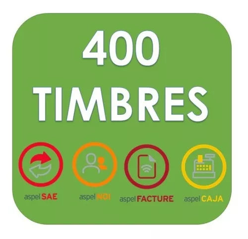 Aspel Sellado Cfdi 400 Timbres (Facte/400)