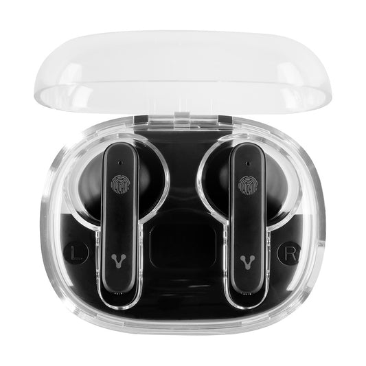 Audifono Vorago Bt 5.3 Earbud Ipx4 Tws 6Hrs+3Cargas Display Bateria Esb-401
