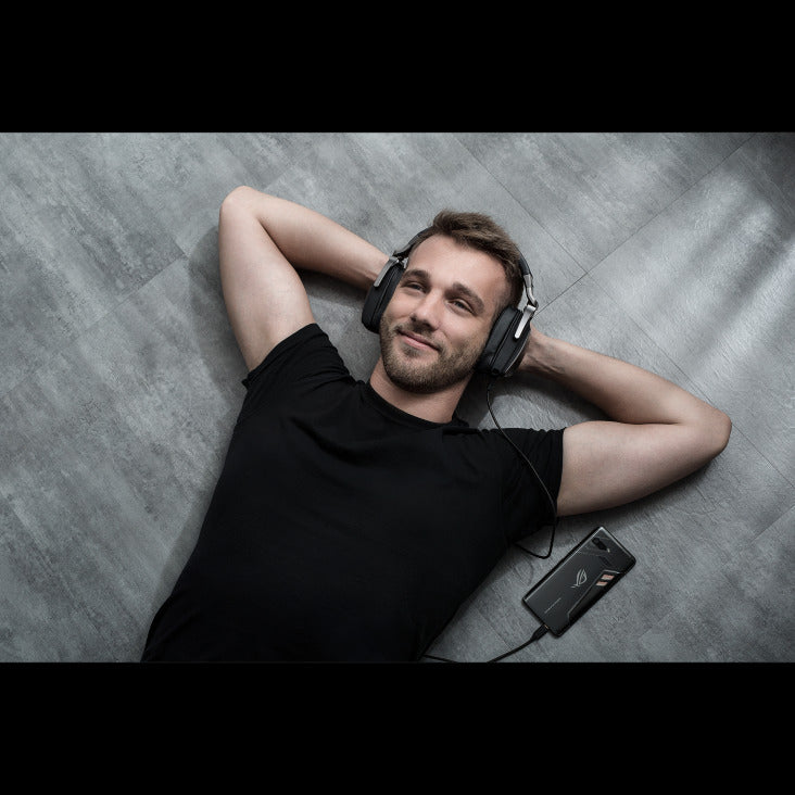 Audifonos Asus (Rog Delta) Usb 2.0,Tipo-C,Pc,Mac,Pc,Mac,Ps4,Ps5,Convertidor Quad Dac,Rgb