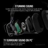 Audifonos Corsair (Ca-9011201-Na) Void Rgb Elite Wireless Negro 7.1Ch Usb C/Mic Comp. Pc