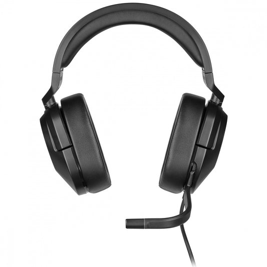 Audifonos Corsair (Ca-9011265-Na) Hs55 Surround Negro 7.1Ch 3.5Mm Usb C/Mic Comp.Pcps4Xbox Oneswi