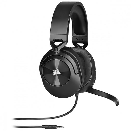Audifonos Corsair (Ca-9011265-Na) Hs55 Surround Negro 7.1Ch 3.5Mm Usb C/Mic Comp.Pcps4Xbox Oneswi
