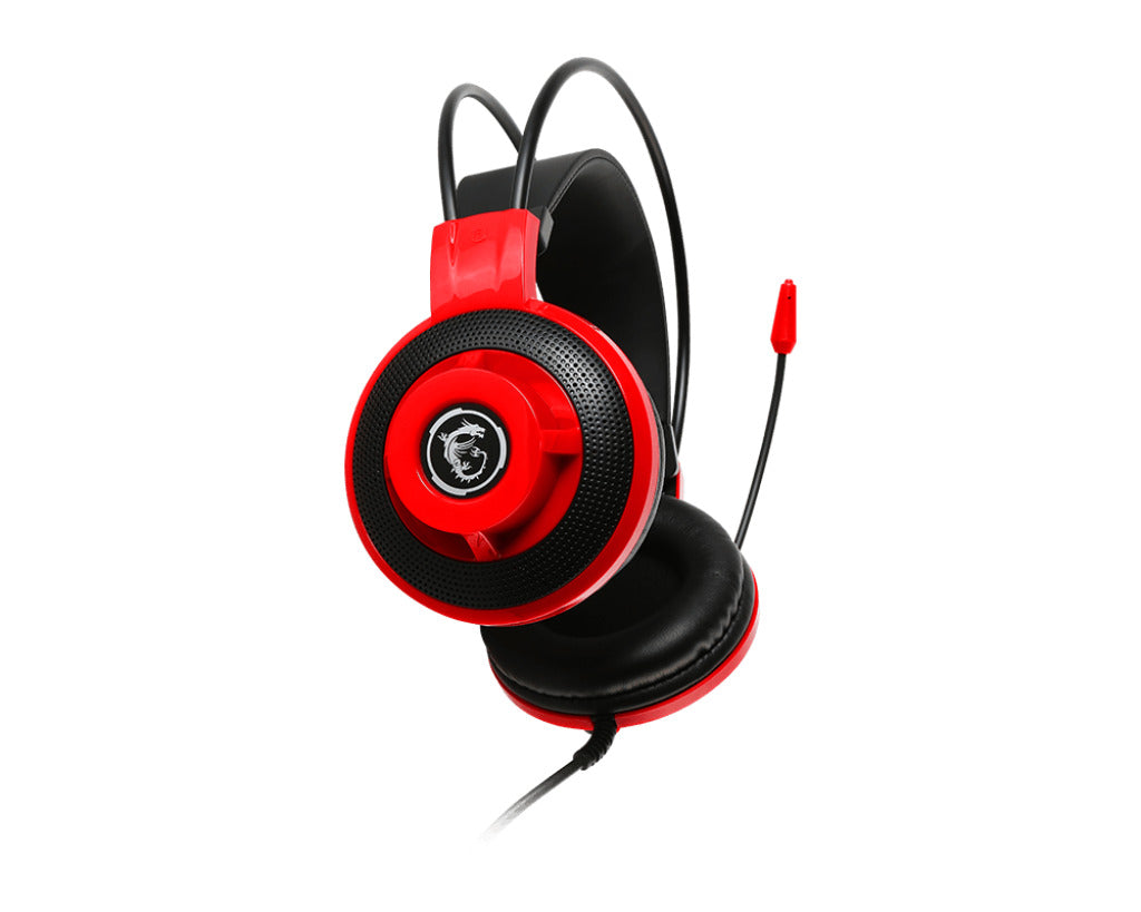 Audifonos Msi (Ds501 Gaming Headset)Negro, C/Microfono, Interfaz 3.5Mm