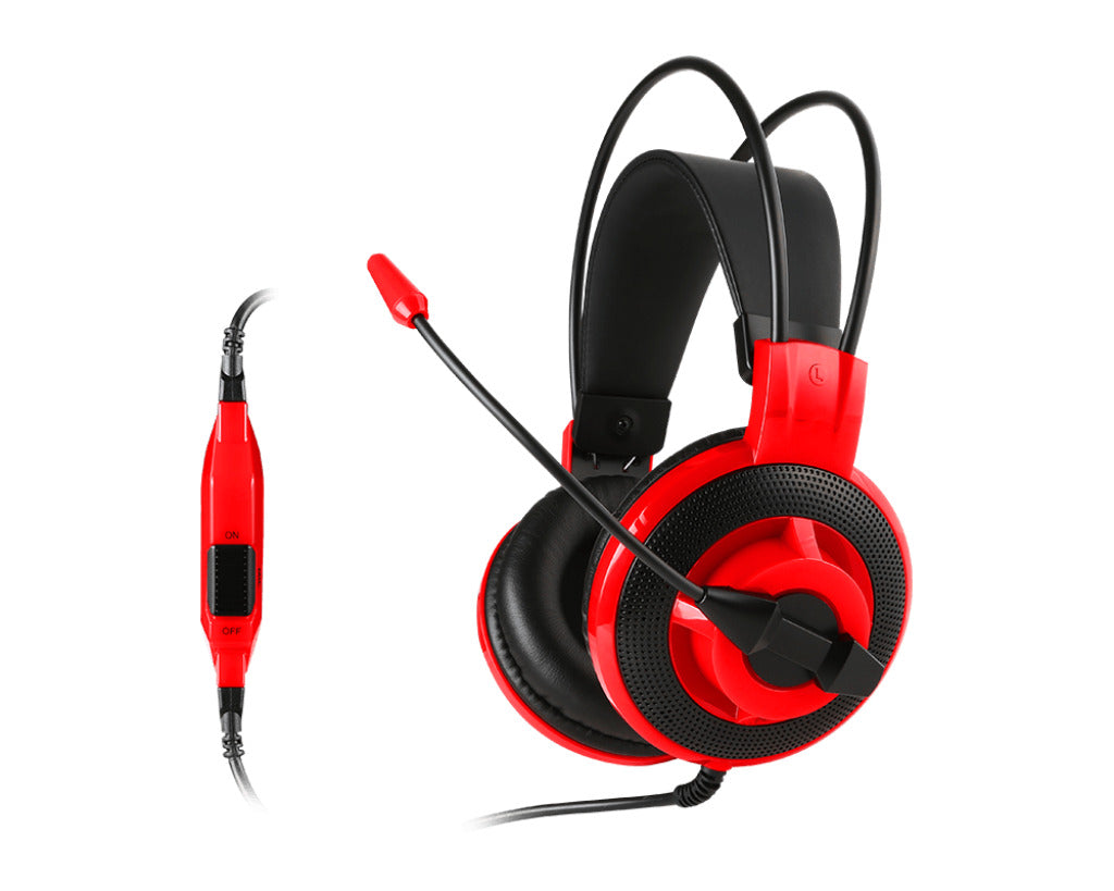 Audifonos Msi (Ds501 Gaming Headset)Negro, C/Microfono, Interfaz 3.5Mm