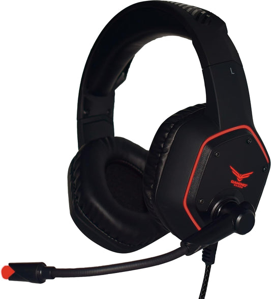 Audifonos Gamer Naceb (Na-0315) Naja,Diadema Con Microfono,Rgb,Usb,7.1,Negro,Retroiluminado