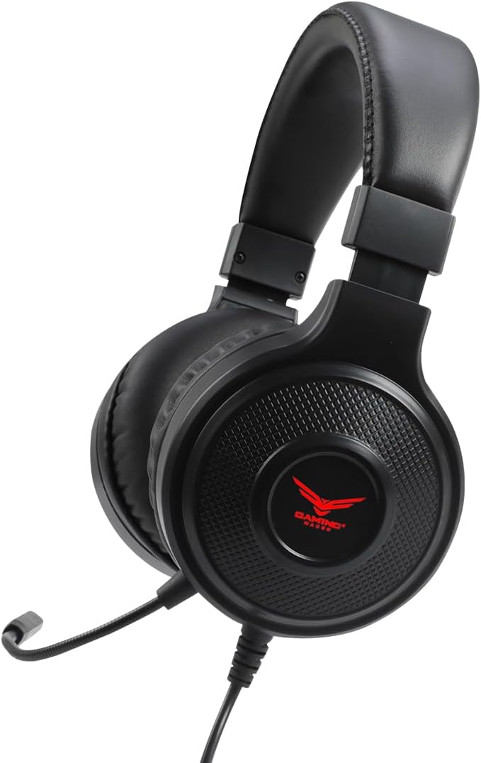 Audifonos Gamer Naceb (Na-0317) Black Mamba,Microfono,3.5Mm,Usb,Negro,Retroiluminado
