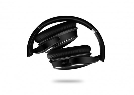 Audifonos Naceb (Na-0308N) Fornaxdiademamicrofonobluetoothplegablenegro