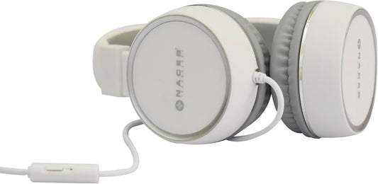 Audifonos Naceb (Na-0310B) Zerodiademaalambricamanos Libres3.5Blanco