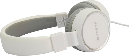 Audifonos Naceb (Na-0310B) Zerodiademaalambricamanos Libres3.5Blanco