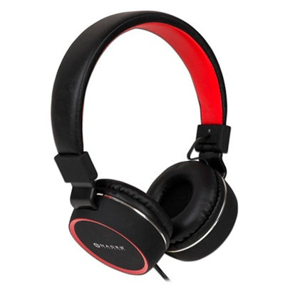 Audifonos Naceb (Na-0310R) Zerodiademaalambricamanos Libres3.5Rojo