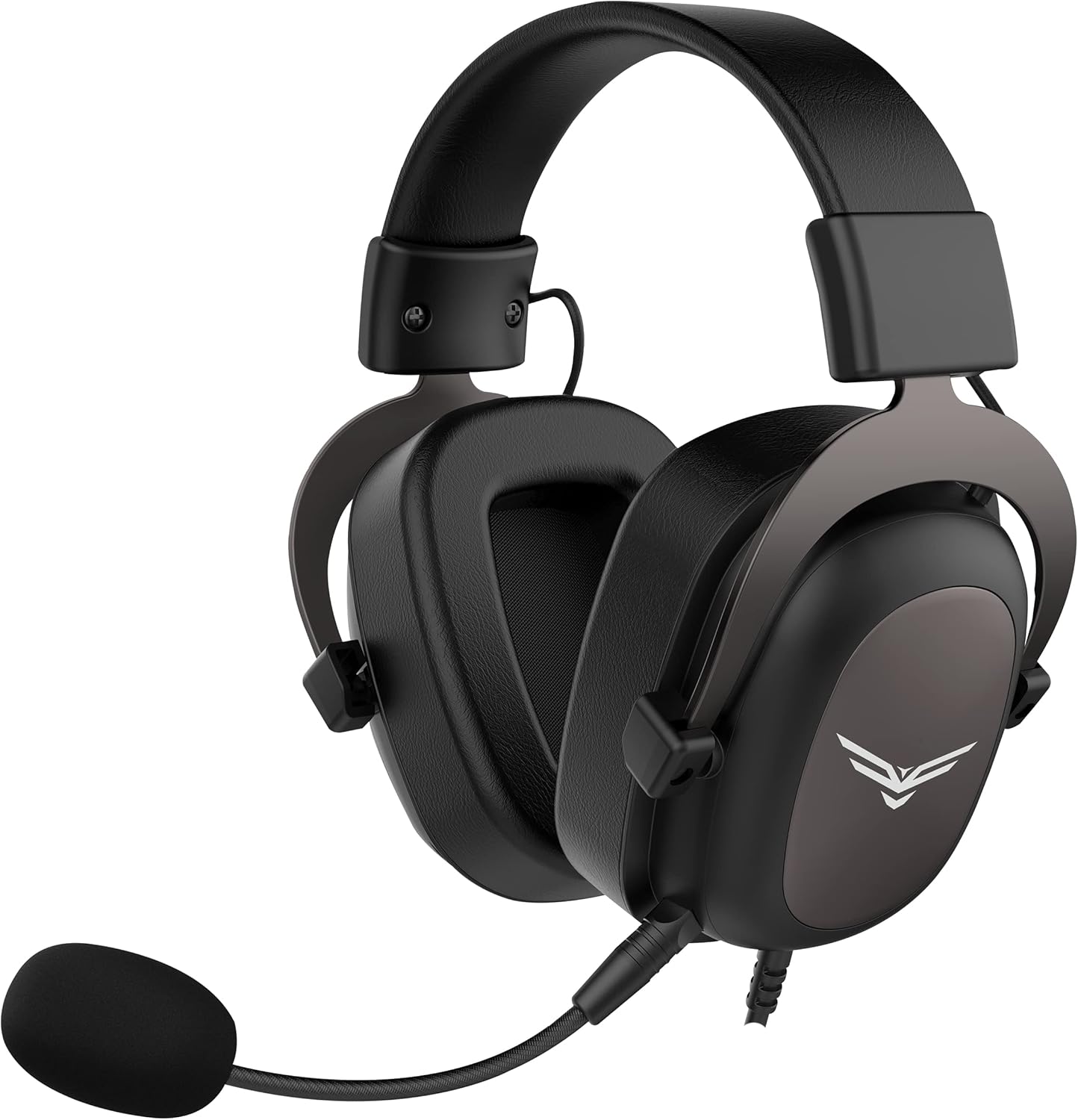 Audifonos Naceb (Na-0318) Iron Knight,C/Microfono,3.5Mm,Pc,Xbox,Ps4,Negro