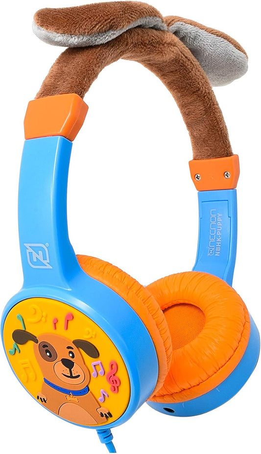 Audifonos Necnon (Nbhk-Puppy) Kids Puppy,Conectory Puerto Aux Extra 3.5,Material No Toxico
