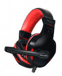 Audifonos Yaguaret (Hgkravenygt) Kraven Gaming Conmicrofono Color Rojo/Negro,3.5
