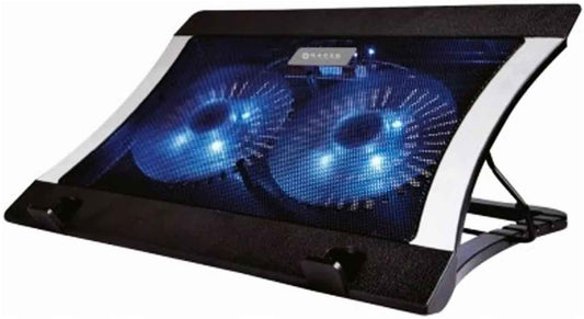 Base Enfriadora Laptop Naceb 2 Ventiladores(Na-636)