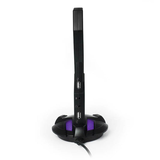 Base Headset Hub/Micro/Rgb/Usb Overpower Serie1000 Yeyian (Yao-29201N)