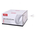 Bobina Cable Utp Dahua 305Mts (Dh-Pfm923I-6Un-C) 100% Cobre, Cat 6, Interiores, Poe,Blanco
