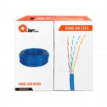 Bobina De Cable Qian (Qhr-Cat6) Cable Utp Cat6, 305 Mts, Azul