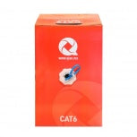 Bobina De Cable Qian (Qhr-Cat6) Cable Utp Cat6, 305 Mts, Azul