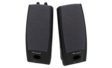 Bocinas 2.0 Acteck (Aubo-014) Ax-2500,6 W Rms,Aux 3.5,Negro