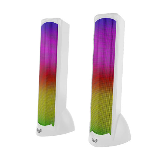 Bocinas Balam Rush (Br-936989) Glimm Tower Bg57510W Rmsrgb 3 Modosauxbt2.0 Canalesblanco