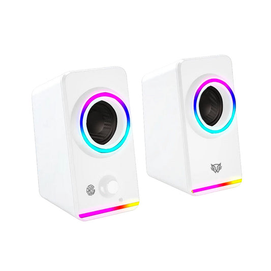 Bocinas Balam Rush (Br-937009) Glimer Style Bg56510W Rmsrgb 3 Modosauxbt2.0 Canalesblanco