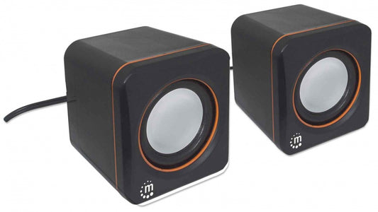Bocinas Manhattan Serie 2600 Via Usb 2 Altavoz Cubo Plug 3.5Mm 161435
