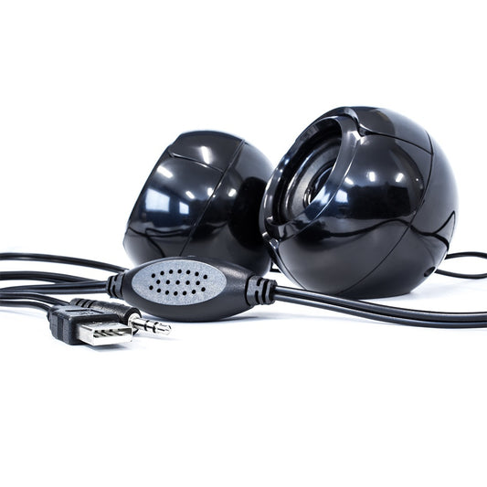 Vorago Bocinas Portátiles Spk-105, Alámbrico, 2.0, 6W Rms, Negro