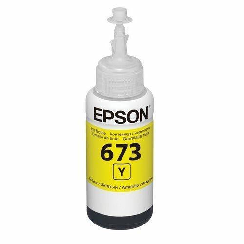 Tanque De Tinta (Ecotank) Epson 673 Amarillo 70Ml