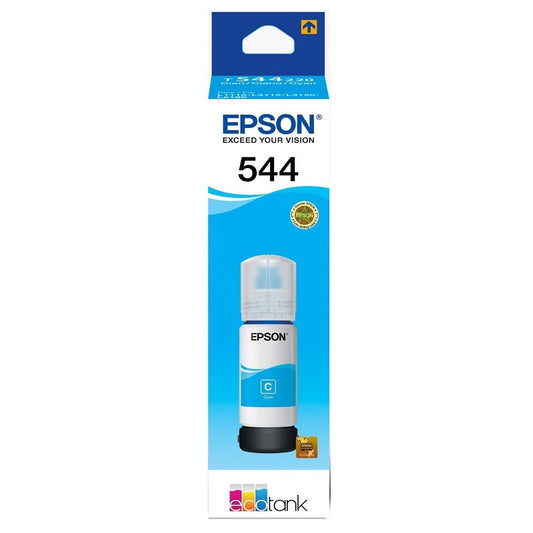 Tanque De Tinta Epson T544 Cian, 65Ml