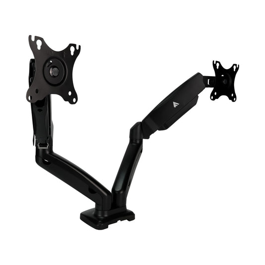 Brazo Dual Mecanico Game Factor P/Monitores Hasta 27"" Y 6.5 Kgs Mag600