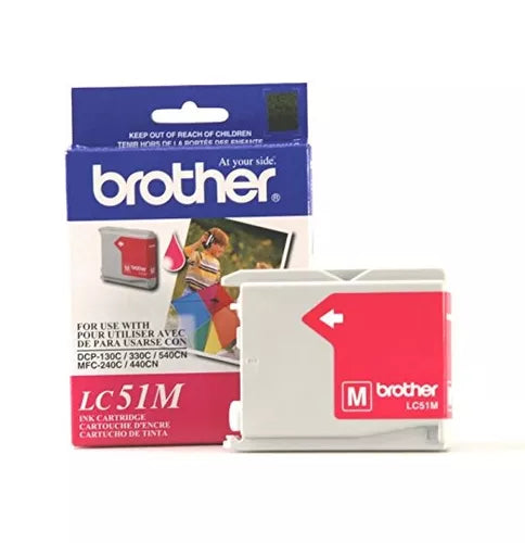 Brother Innobella Lc51M Cartucho De Tinta De 400 Producción