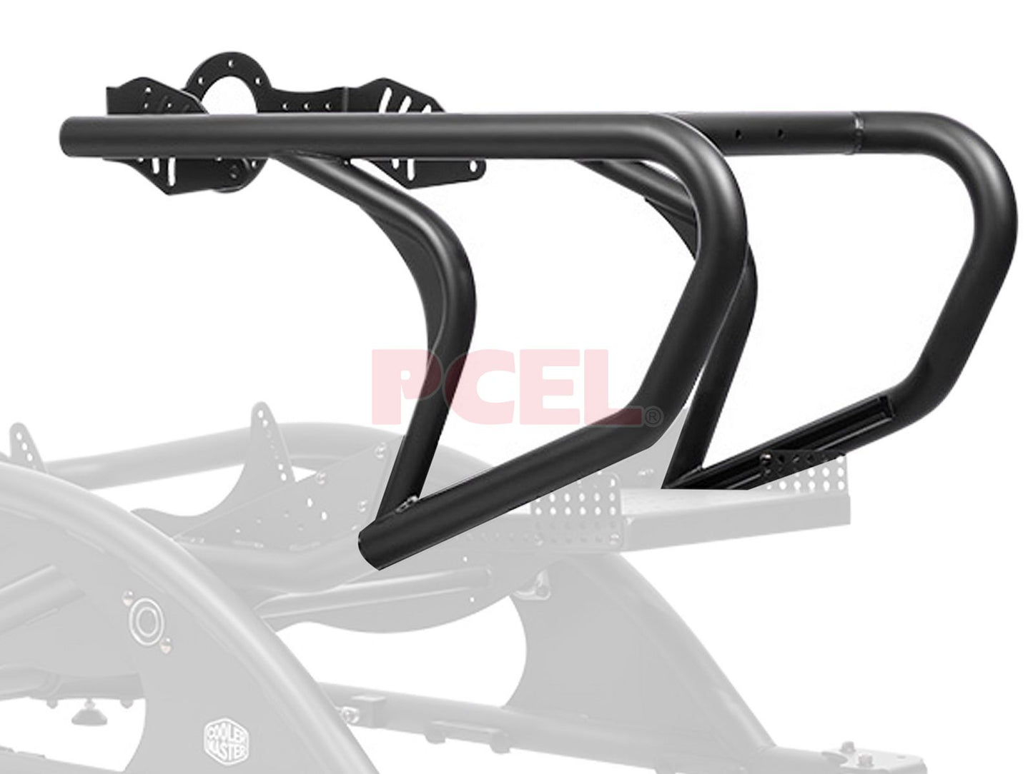 Cabina De Carreras Cooler Master (Ixm-Dx1-K-Nn-1-2) Para Simulador Dynx Marco Frontal Negro