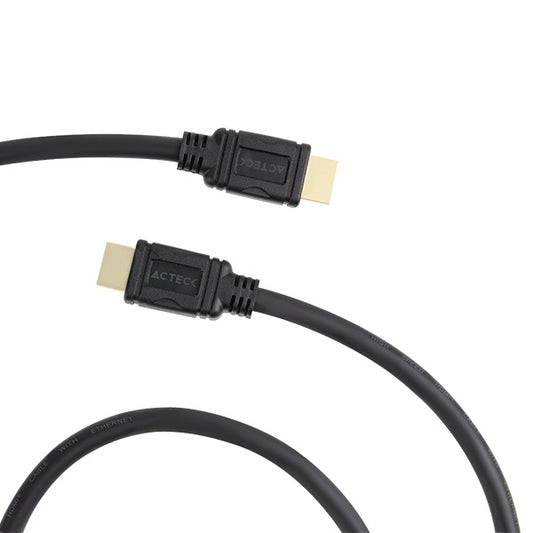 Cable Acteck (Ac-934800) Hdmi Macho A Hdmi Macho,Linx Plus Ch205, 4K, 1.5 Mt, Negro