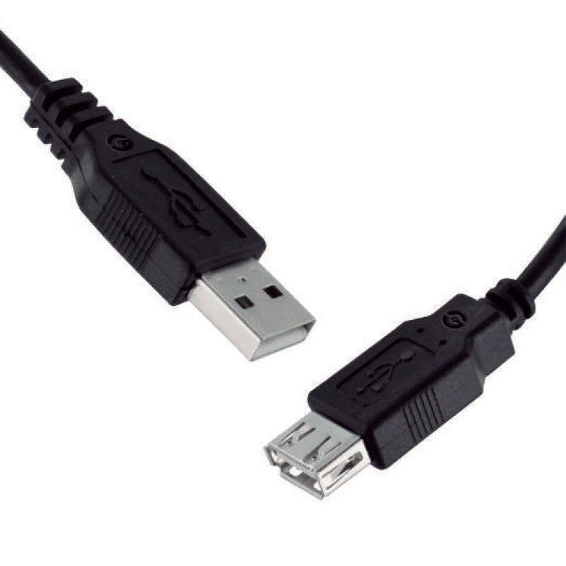 Cable Getttech (Jl-3520) Extension Usb 2.0 Macho - Hembra 1.5M Negro