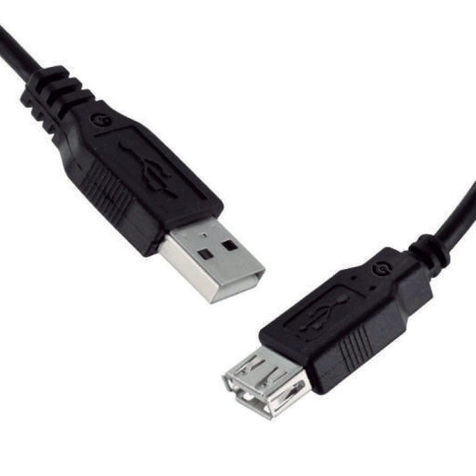 Cable Getttech (Jl-3520) Extension Usb 2.0 Macho - Hembra 1.5M Negro