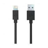 Cable Getttech (Jl-3570) Usb-A 2.0-Lightning, Negro, 1.5Mts
