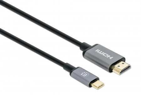 Cable Usb-C A Hdmi M 1 Metro 4K@60Hz Negro Manhattan 153591