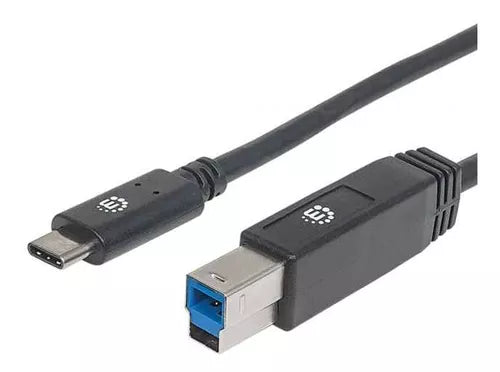 Cable Manhattan Usb C Macho - Usb B Macho 2Mts