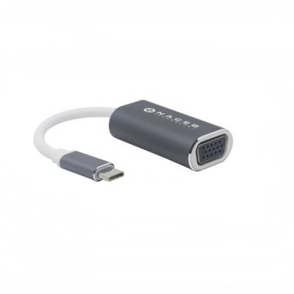 Cable Usb Tipo C Naceb (Na-0110) A Vgavelocidad De Transferencia 5.4 Gbds.