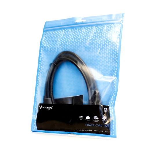 Vorago Cable De Poder Cab-122, 1.5 Metros, Negro