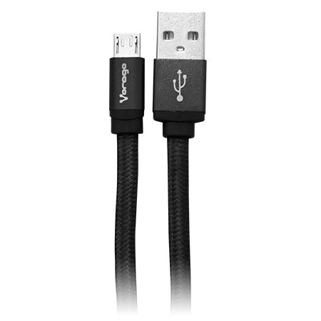 Vorago Cable Usb Macho - Micro-Usb Macho, 2 Metros, Negro