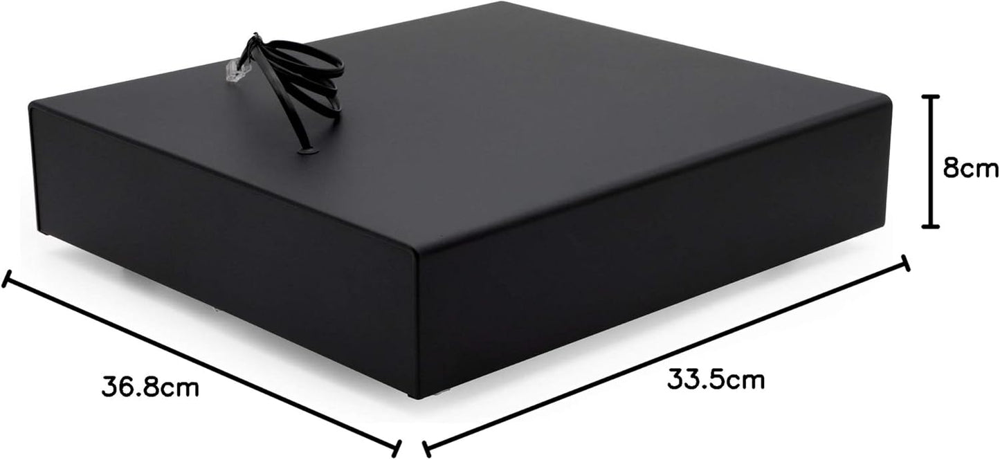 Cajon De Dinero Qian (Qcn-57303) Sheng4 Billetes8 Monedasrj11Llaveacero Lam/Abspunto De Venta