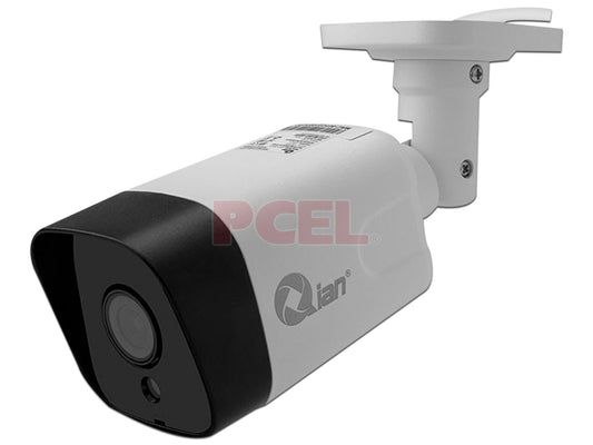 Cámara Bullet Qian Ip Poe 5Mp 2560+1960, H.265+, 30Mts, Dwdr, Ip66 Qec-Ibul5